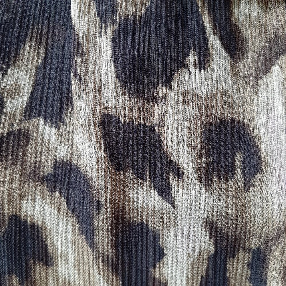 NWT Jones New York Cheetah Pattern Silk Midi Dress - Picture 14 of 14